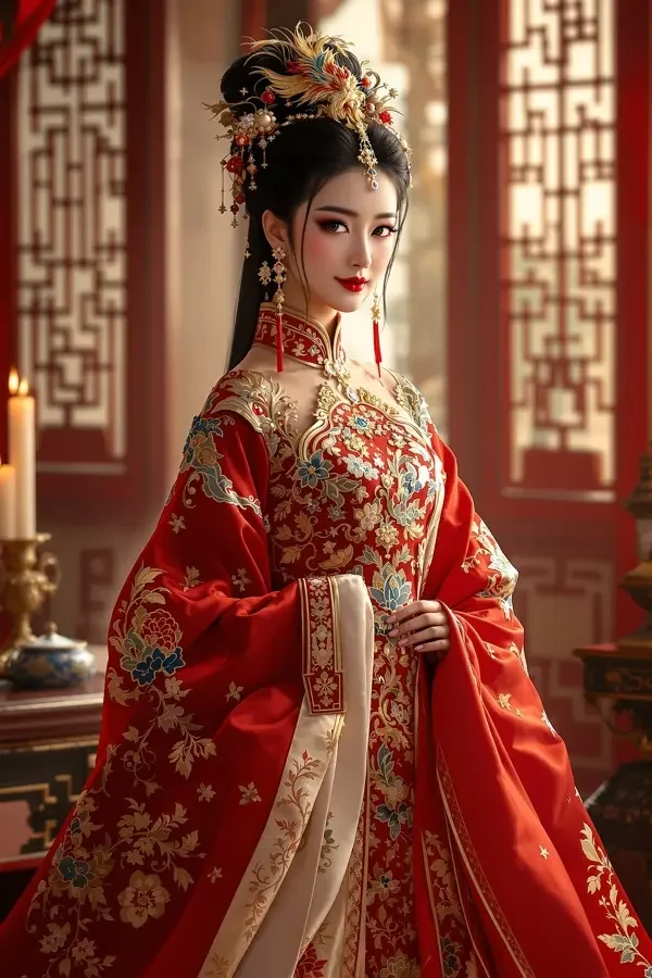 51短剧《凤谋天下》封面海报，古装权谋题材